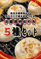 【当駅限定】元祖信州おやき５種(冷凍)セット